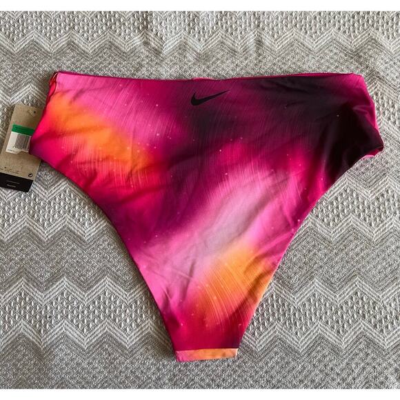 Women's Aurora Reversible High Waist Bikini Bottom in Pink Prime, size XL, NWT! - Picture 4 of 11